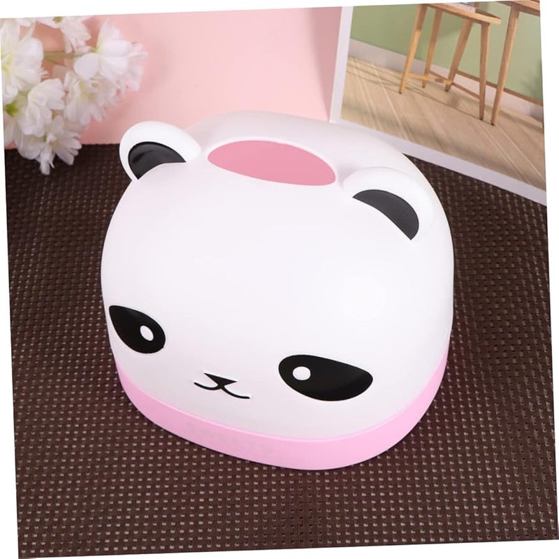 حامل علبة المناديل المحمول من Panda Design للمنزل والمكتب والسفر - Image 3